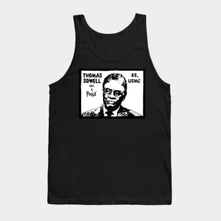 Thomas Sowell has a Posse Tank Top